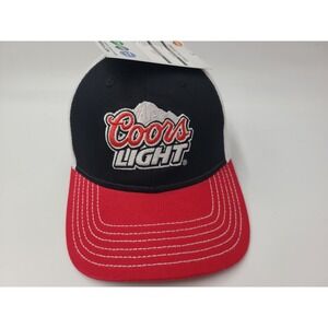 Coors Light Beer Mesh Trucker Snapback Hat Cap Casual Men Women Black Red White